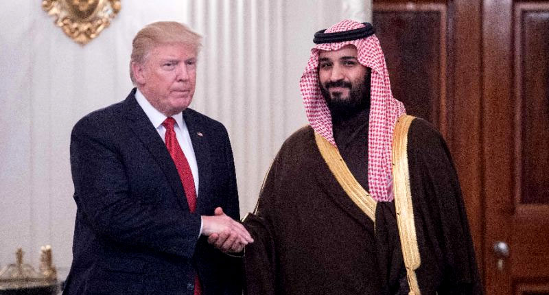 trump-with-Mohammed-bin-Salman-afp